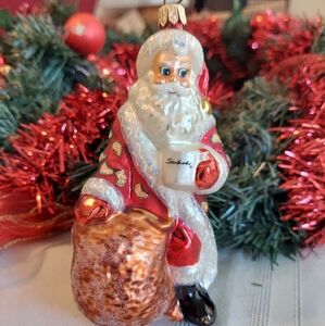 Christopher Radko Starbucks Christmas Ornament